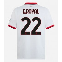 Camisa de time de futebol AC Milan Emerson Royal #22 Replicas 2º Equipamento 2024-25 Manga Curta